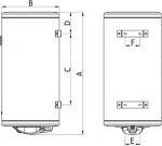 Termorad Bojleri Vertikalni Prohromski - Слика 2