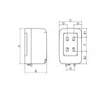 Termorad Bojleri Prelivni sa prohromskim kazanom - Слика 2