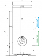 Termorad Bojleri velike zapremine kombinovani sa dva izmenjivača - Слика 3
