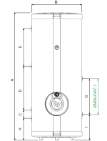 Termorad Bojleri velike zapremine kombinovani sa jednim izmenjivačem - Слика 2