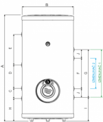 Termorad Bojleri velike zapremine kombinovani sa dva izmenjivača - Слика 2