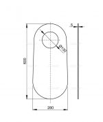 Podna guma Alcaplast - Слика 2