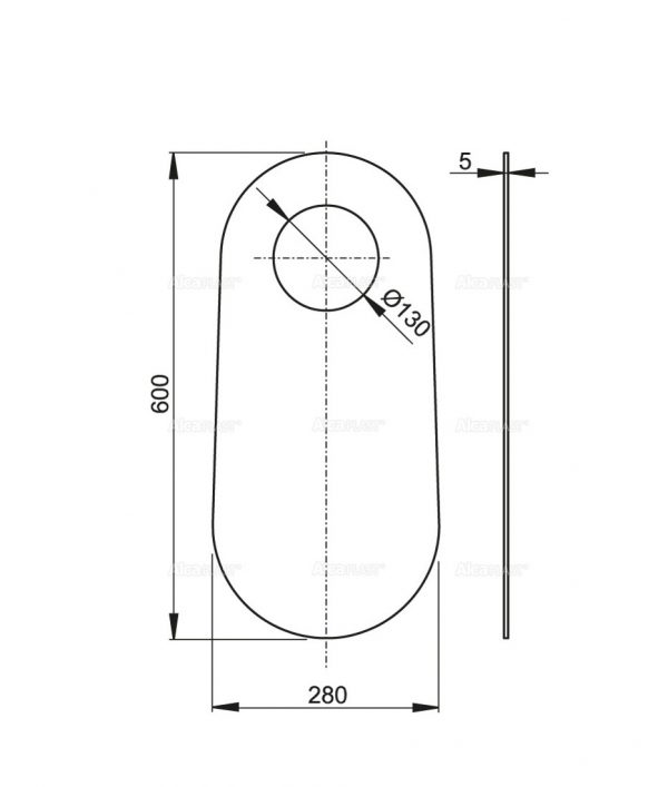 Podna guma Alcaplast - Слика 2