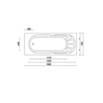 Zomar akrilna kada Anastasia - Слика 3