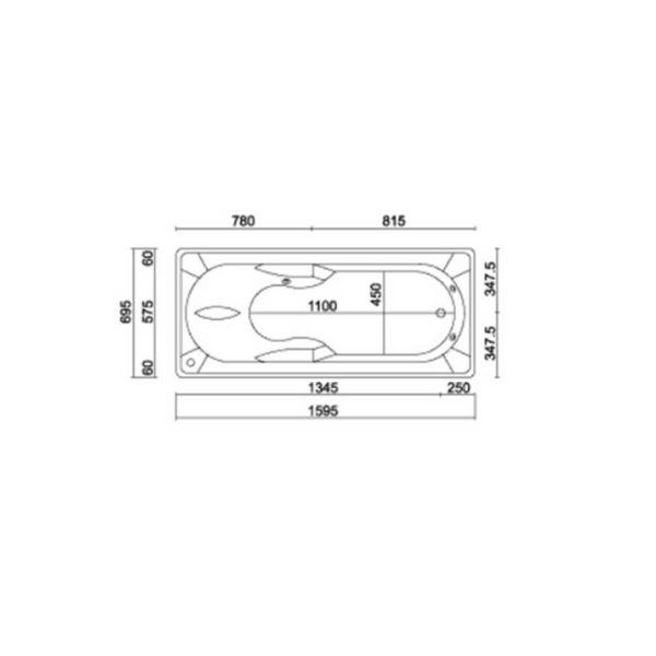 Zomar akrilna kada Helena - Слика 3