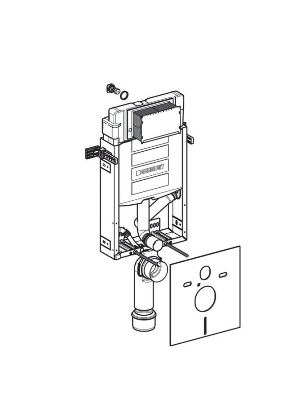 Geberit Kombifix ugradni element 110.367.00.5 - Слика 4