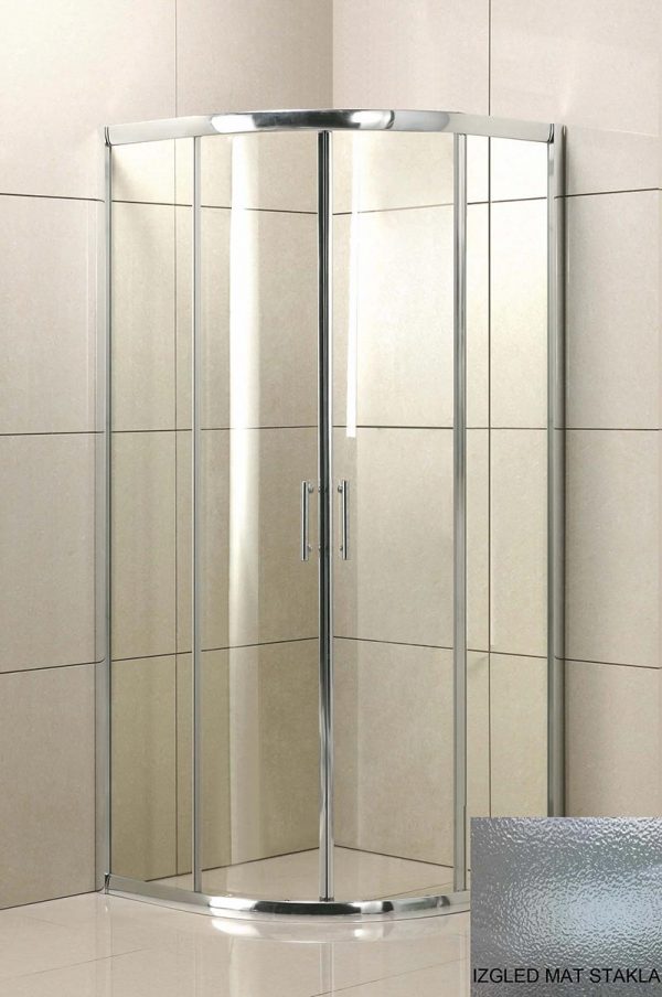 Kerasan Polukružni Tuš paravan S353 - Слика 6