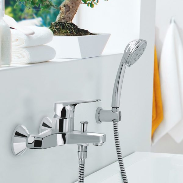 Grohe baterija Bau Flow za kadu 23756000 - Slika 1