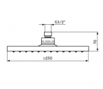 Tuš ruža PTRUSP11 - Слика 2