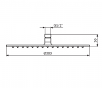 Tuš ruža PTRUSP12 - Слика 2