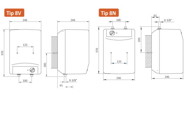 Talas 8 prelivni bojler - Слика 2