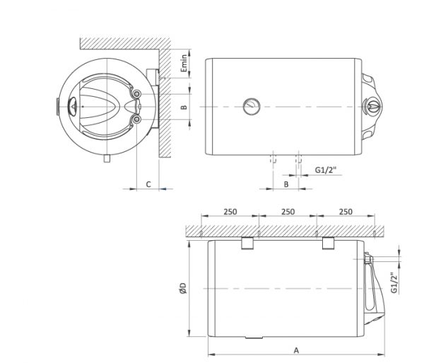 Talas H horizontalni bojler - Слика 2