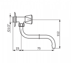 Rosan Ventil Sanitary Klasik A501075 - Слика 2