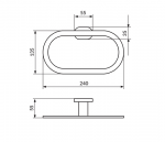 Držač peškira Mistique JM903 - Слика 2