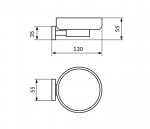 Držač sapuna Mistique JM907 - Слика 2