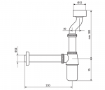 Rosan Sifon za pisoar S200/PZ - Слика 2