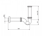 Rosan Sifon za bide S225/B - Slika 2