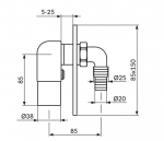 Rosan Sifon za Veš mašinu S325 - Слика 2