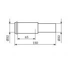 Rosan Produžetak za sifon klizni - Слика 2