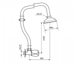 Rosan Ventil Sanitary Klasik Fumme AF58250 - Слика 2
