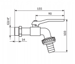 Rosan baštenski ventil A560034 - Слика 2