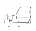 Rosan ventil medical AM52P200 - Слика 2