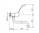 Rosan ventil medical AM52S140 - Слика 2