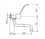 Rosan ventil medical AM52S200 - Слика 2
