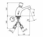 Rosan ventil dugme A73007 - Слика 2