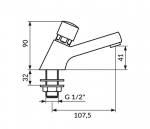 Rosan ventil dugme A75401 - Слика 2