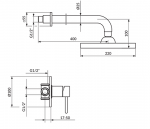 Rosan Dark baterija za tuš JD31101 - Слика 2