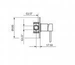 Rosan Dark baterija za kadu JD31801 - Слика 2