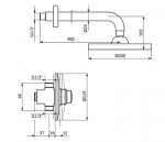 Rosan ventil dugme A76007 - Слика 2