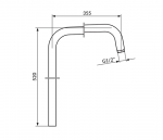 Gornji deo usponskog tuša PUT1222A - Слика 2