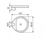Držač za sapun PDTS11 - Слика 2
