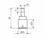 Keramički prebacivač PKM25A - Слика 2