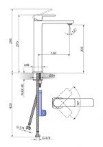 Rosan S2 baterija za lavabo 230209 - Слика 2