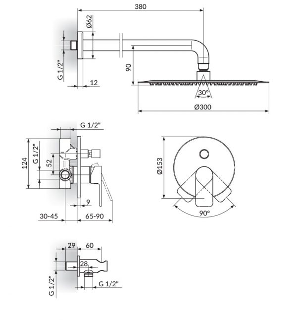Rosan S2 Uzidna baterija za kadu 231601 - Слика 2
