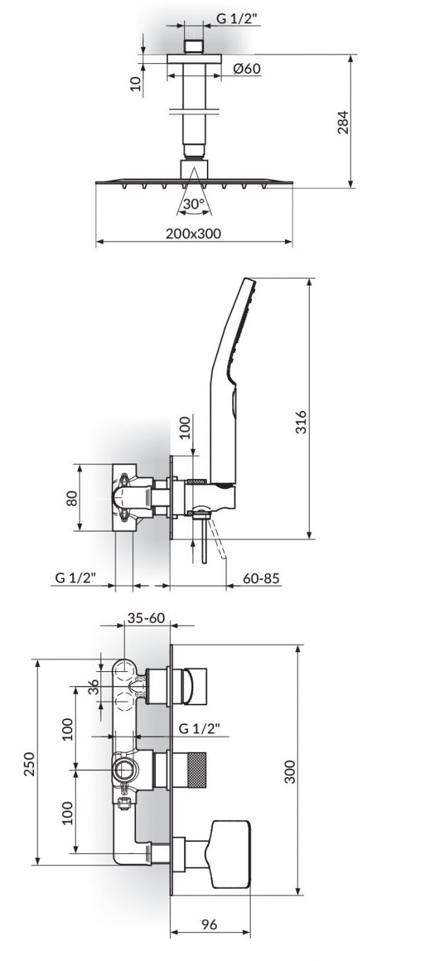 Rosan S2 Uzidna baterija za kadu 231607 - Слика 2