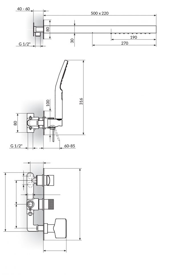 Rosan S2 Uzidna baterija za kadu 231609 - Слика 2