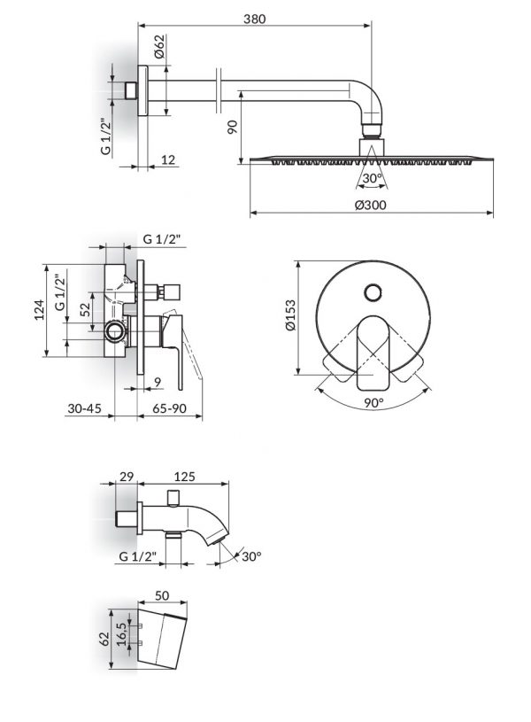 Rosan S2 Uzidna baterija za kadu 231701 - Слика 2