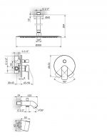 Rosan S2 Uzidna baterija za kadu 231703 - Слика 2