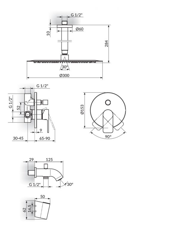 Rosan S2 Uzidna baterija za kadu 231703 - Слика 2