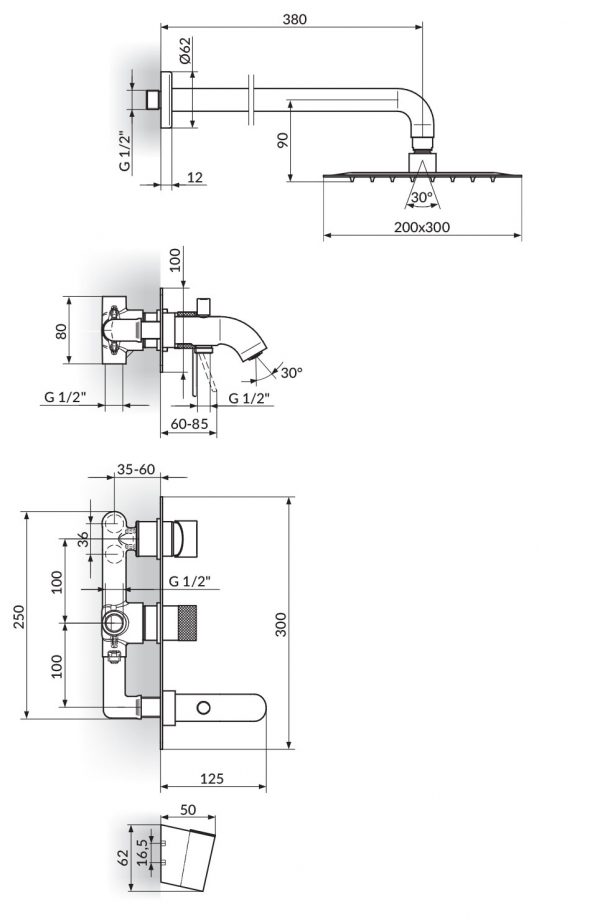 Rosan S2 Uzidna baterija za kadu 231705 - Слика 2