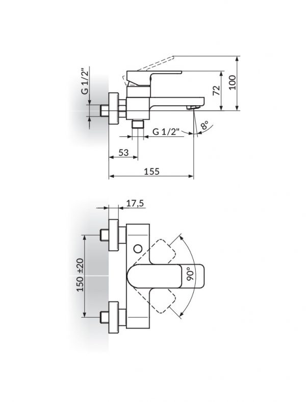 Rosan S2 baterija za kadu 233101 - Слика 2