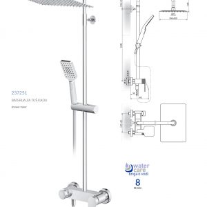 Rosan S2 baterija za tuš kadu 237251