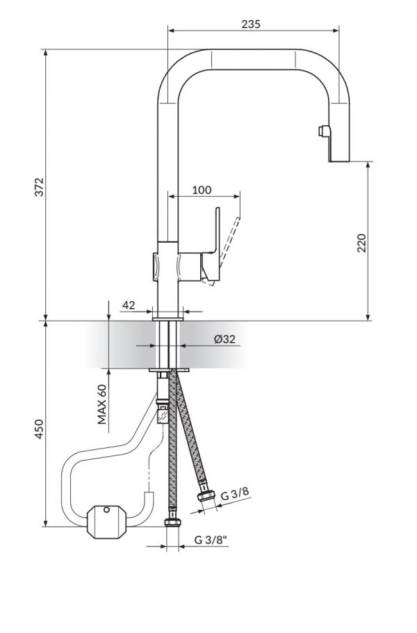 Rosan S2 baterija za sudoperu 238501 - Слика 4