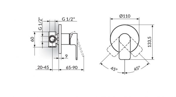 Rosan S2 Uzidna baterija za kadu 231801 - Slika 2