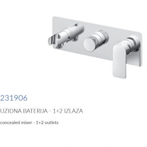 Rosan S2 Uzidna baterija za kadu 231906