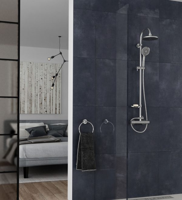 Ferro baterija sa usponskim tušem kadu linija Trinity NP71-TRM7U - Слика 3